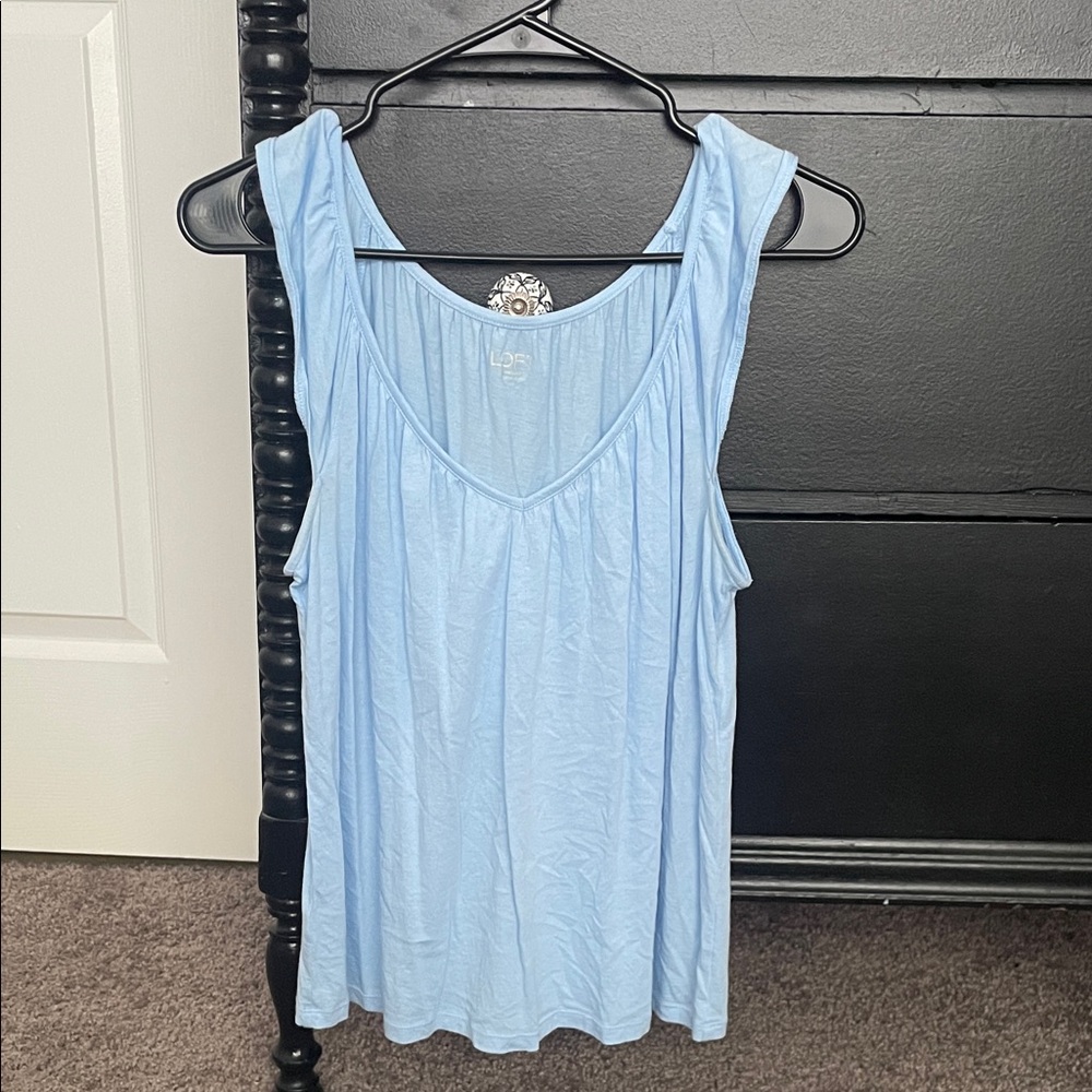 LOFT Sky Blue Tank Top